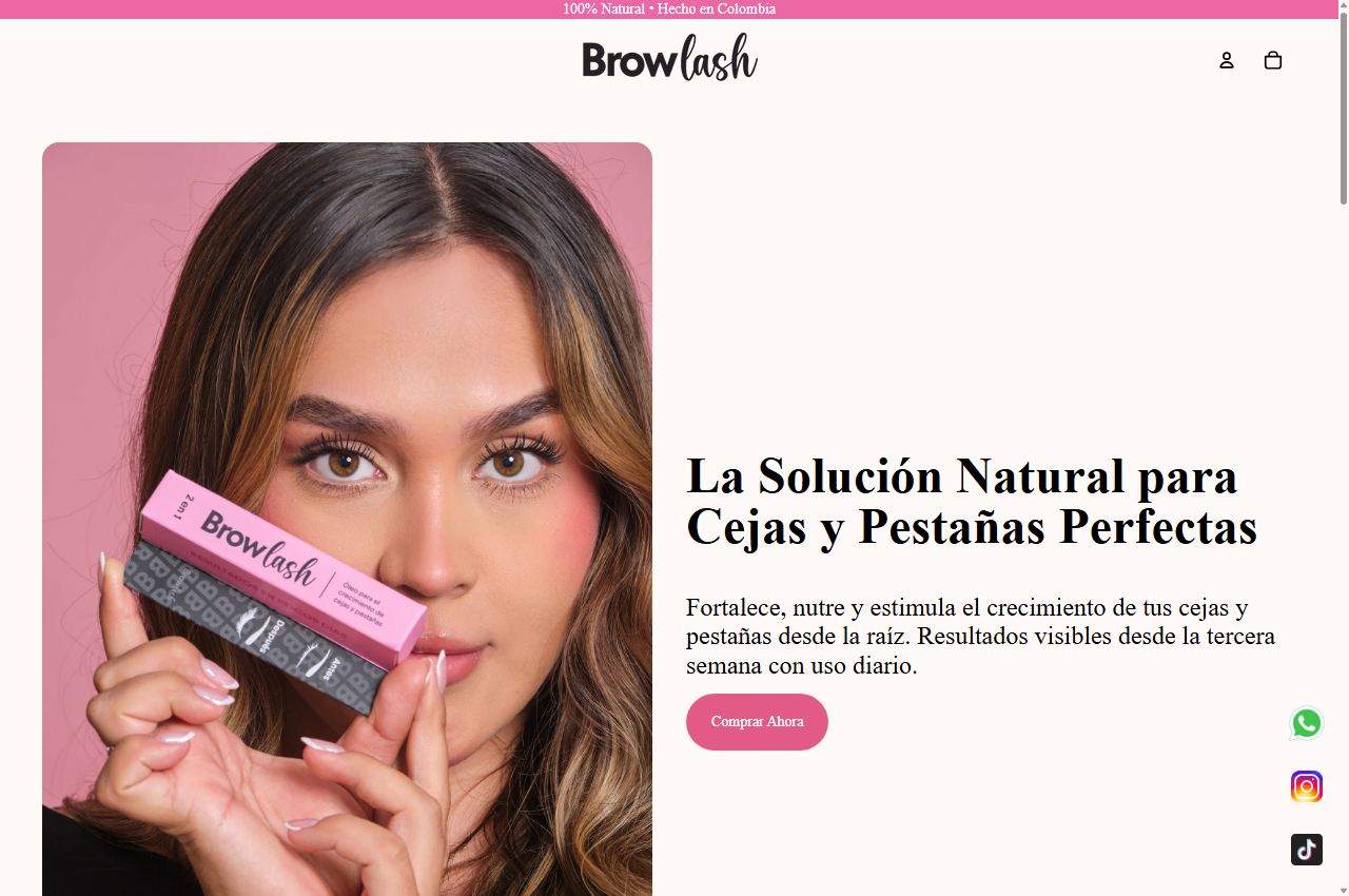 Plataforma E-commerce Browlash